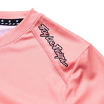 Maillot Lilium à manches courtes pour femme, mono terre cuite