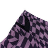 Womens Lilium Pant Twisted Checkers Purple