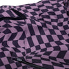 Womens Lilium Pant Twisted Checkers Purple