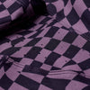 Womens Lilium Pant Twisted Checkers Purple