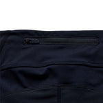 Short Luxe pour femme, noir uni