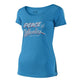 Womens Short Sleeve Take It Easy Turquoise