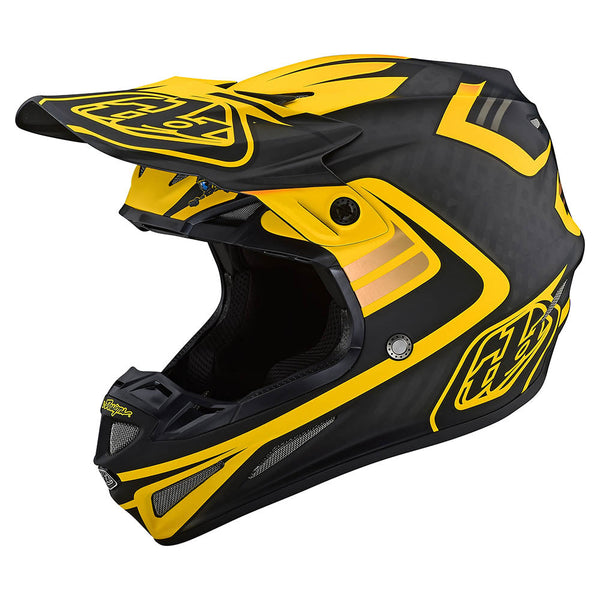 Black and best sale yellow bike helmet