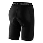 Sous-vêtements courts premium pour femmes, noir uni