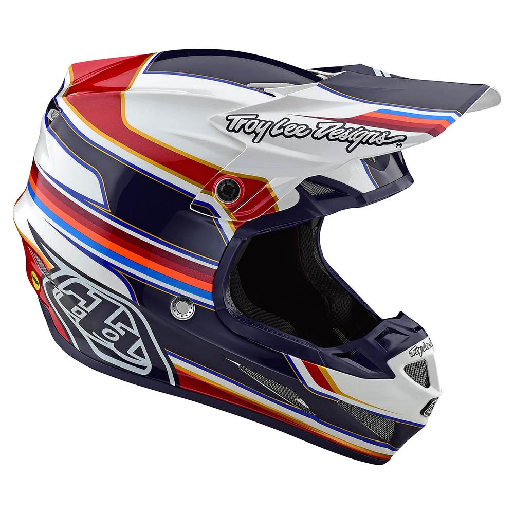 SE4 Composite Helmet W/MIPS Speed White / Red