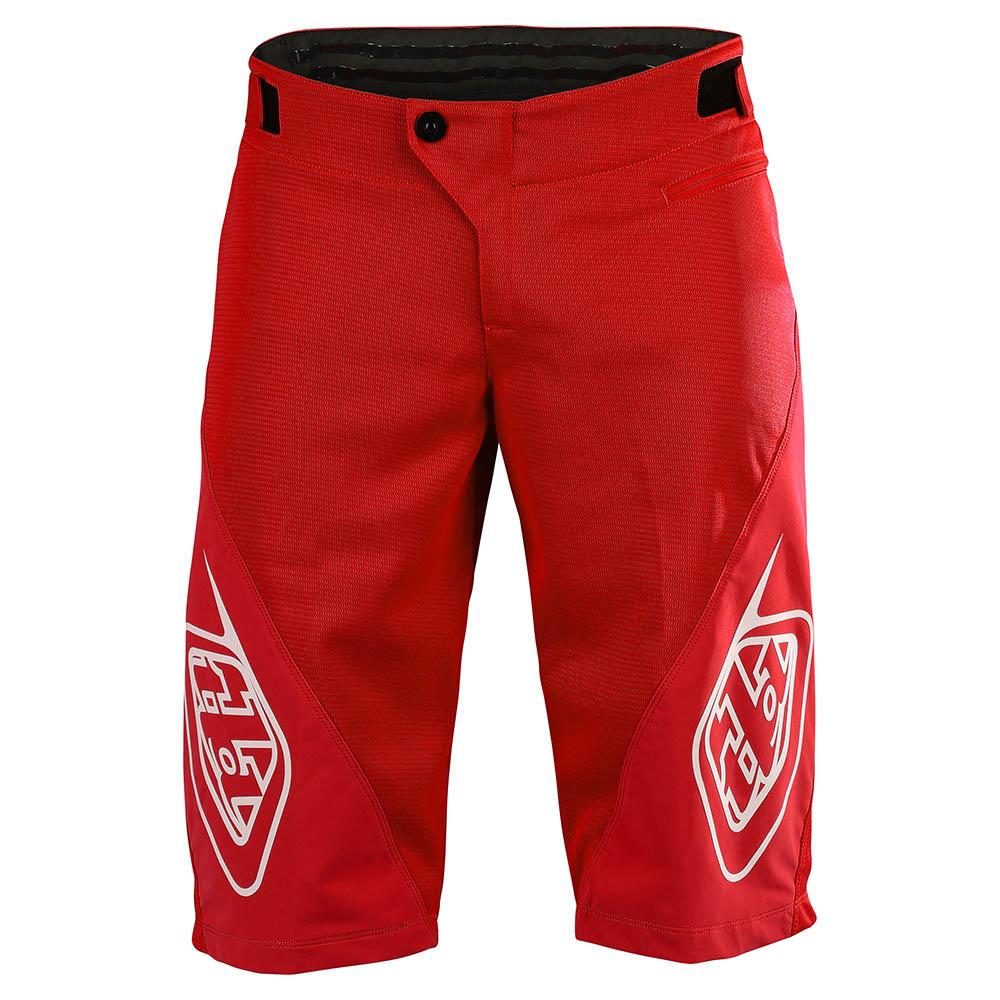 Youth Sprint Short No Liner Solid Red