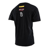 T-shirt à manches courtes 22 TLD Redbull Rampage Logo Noir
