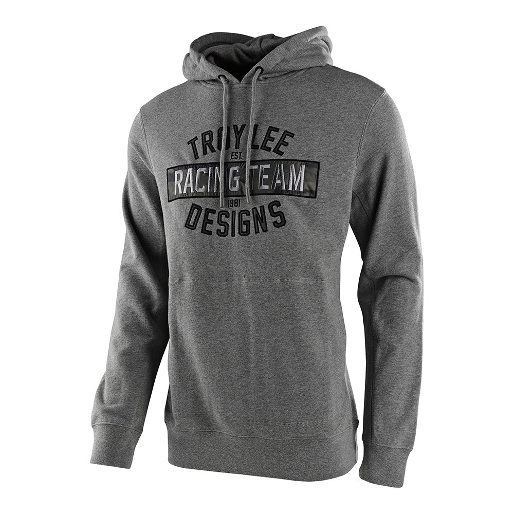 Sweat à capuche Pull Factory Gris chiné