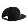 Snapback Hat Drop In Black / White