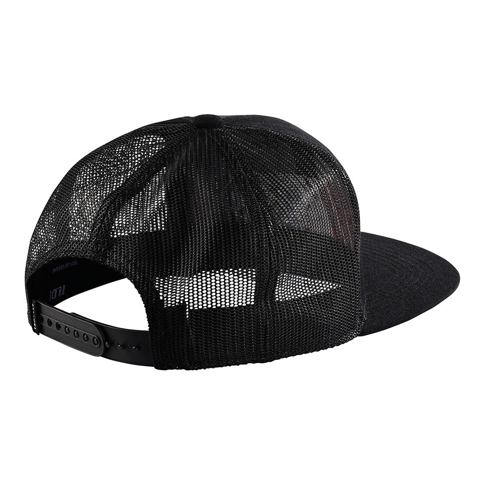 Snapback Hat Icon Black