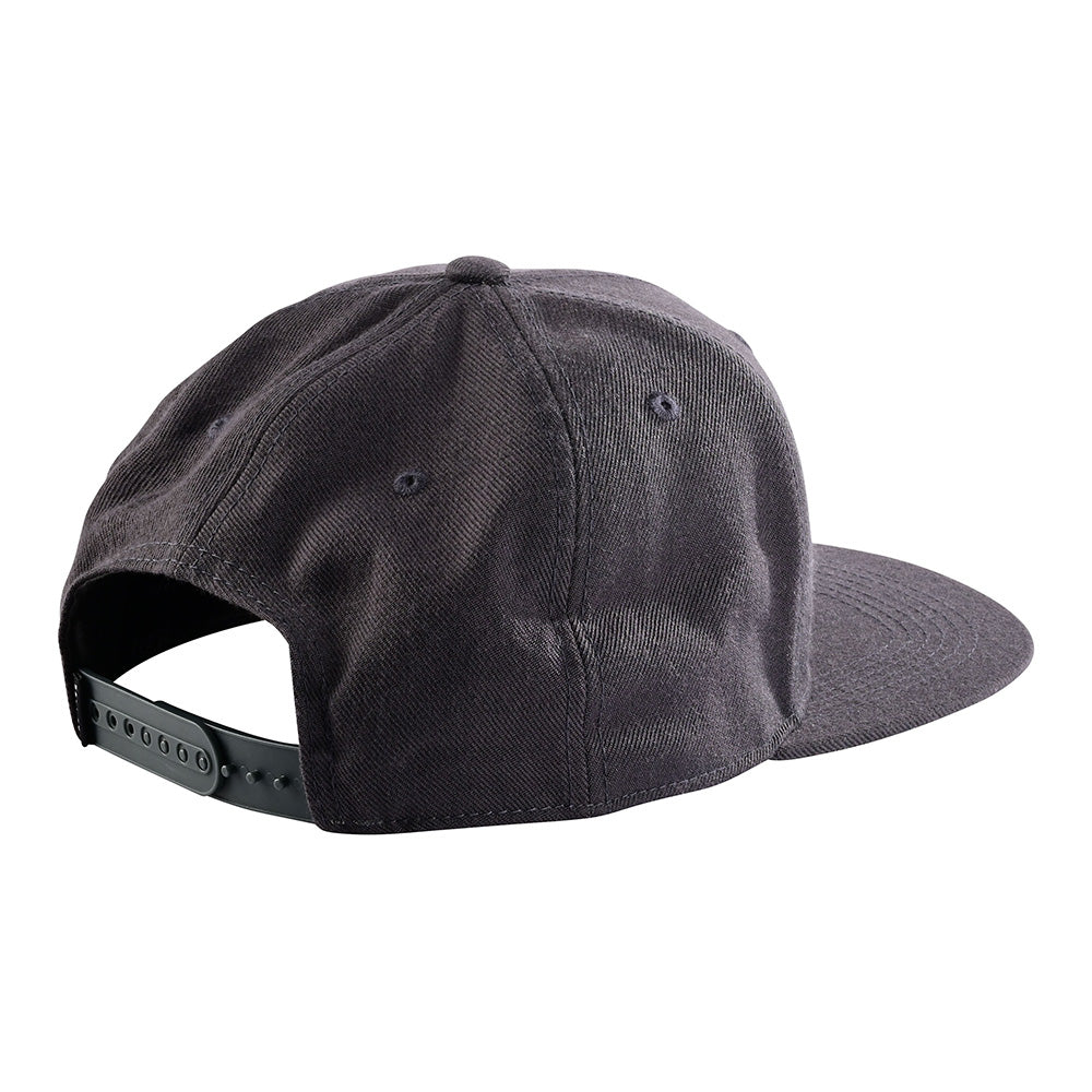 Snapback Hat Slice Dark Gray / Charcoal – Troy Lee Designs