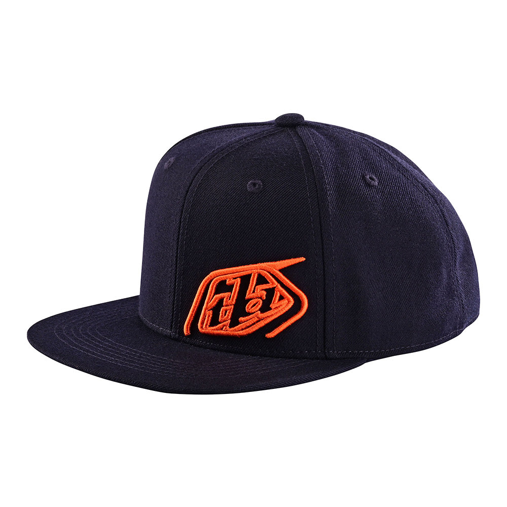 Snapback Hat Slice Navy / Orange