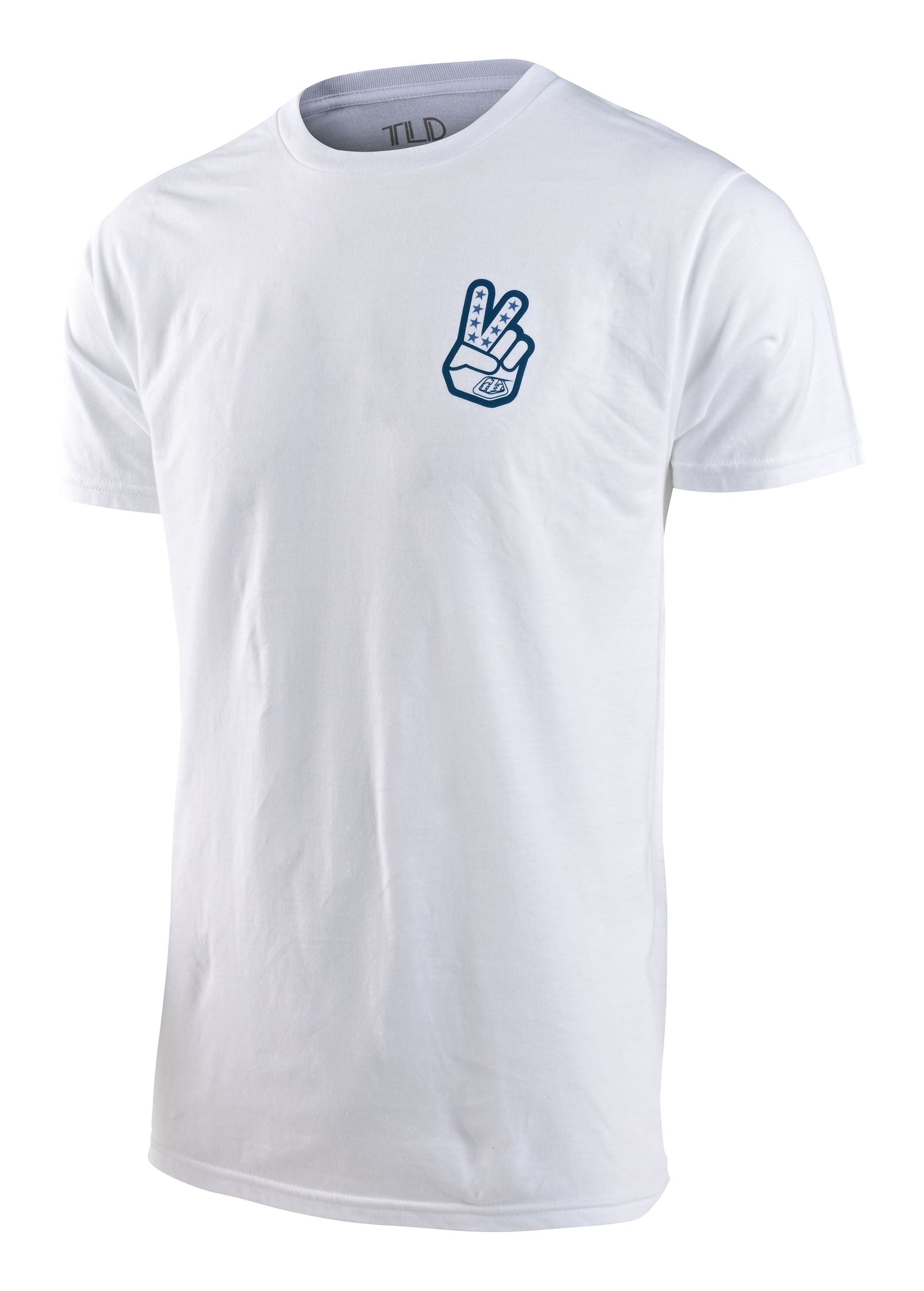 T-shirt à manches courtes Peace Out Blanc