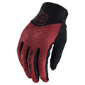 Gants Ace pour femmes, motif serpent coquelicot