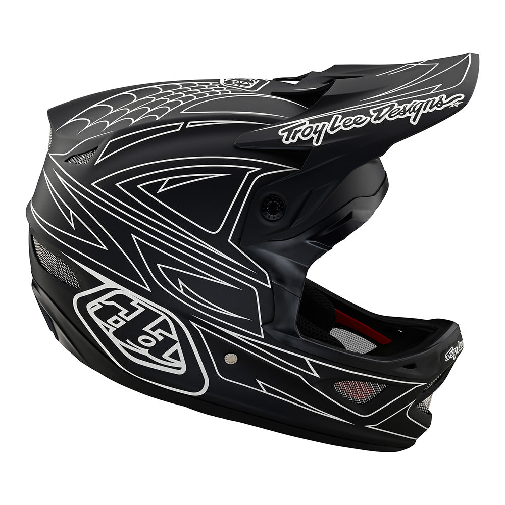 Casque D3 Fiberlite Spiderstripe Noir