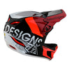 D4 Composite Helmet Qualifier Silver / Red