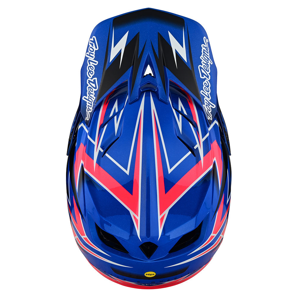 D4 Composite Helmet Volt Blue – Troy Lee Designs Canada
