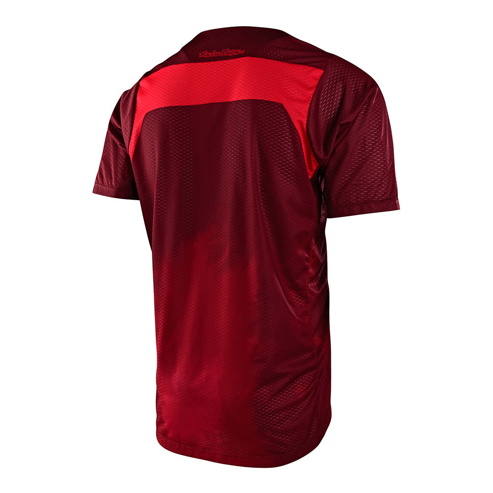 Maillot SS Skyline Air Fades Wine