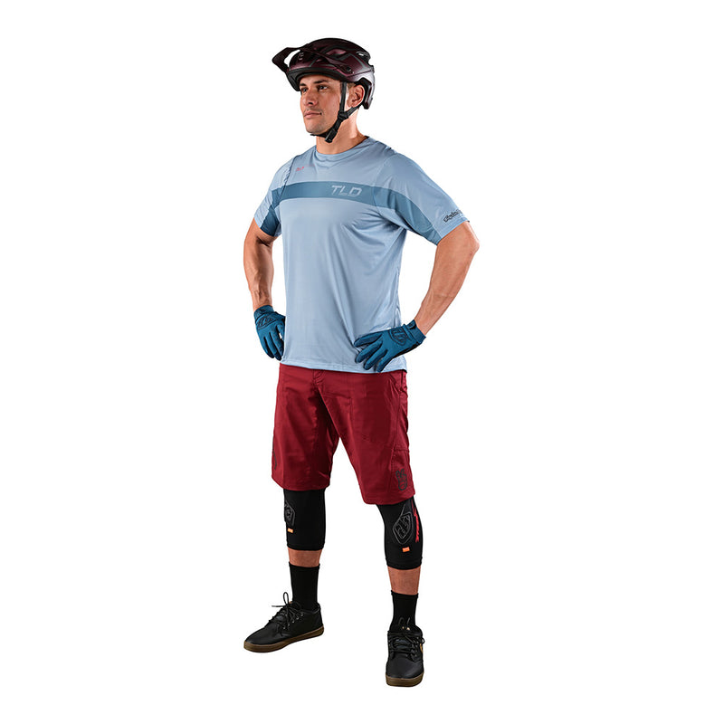 Maillot Skyline SS Jet Fuel Ice Blue