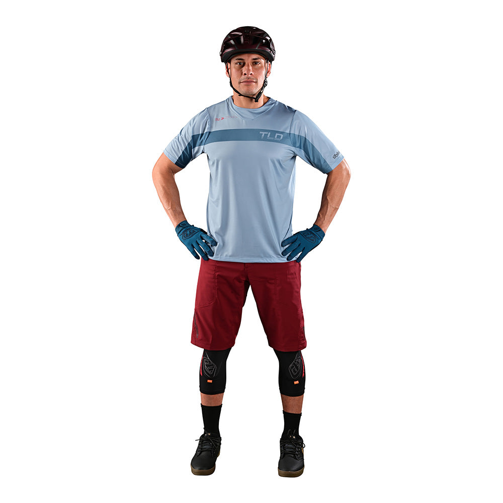 Maillot Skyline SS Jet Fuel Ice Blue
