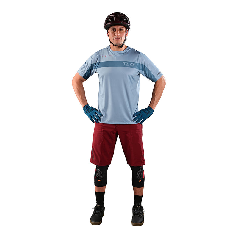 Skyline Short avec doublure couleur vin uni
