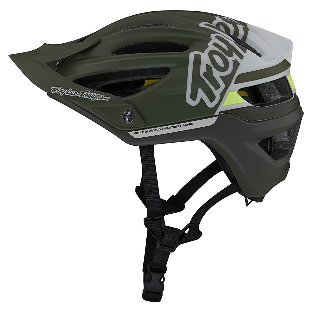 A2 Helmet Silhouette Green
