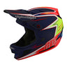 D4 Carbon Helmet W/MIPS Lines Black / Red