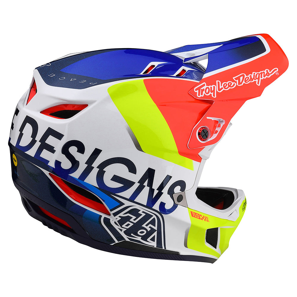 D4 Composite Helmet W/MIPS Qualifier White / Blue