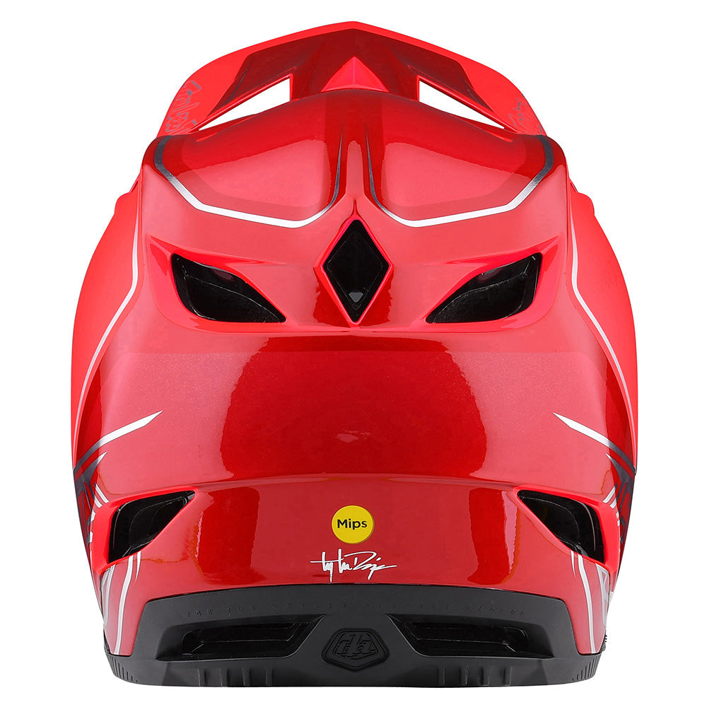 D4 Composite Helmet Shadow Glo Red – Troy Lee Designs Canada