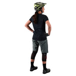 Womens Lilium SS Jersey Jacquard Black