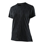 Womens Lilium SS Jersey Jacquard Black