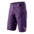 Short Lilium pour femme, sans doublure, couleur orchidée unie