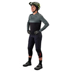Womens Lilium LS Jersey Block Green / Black