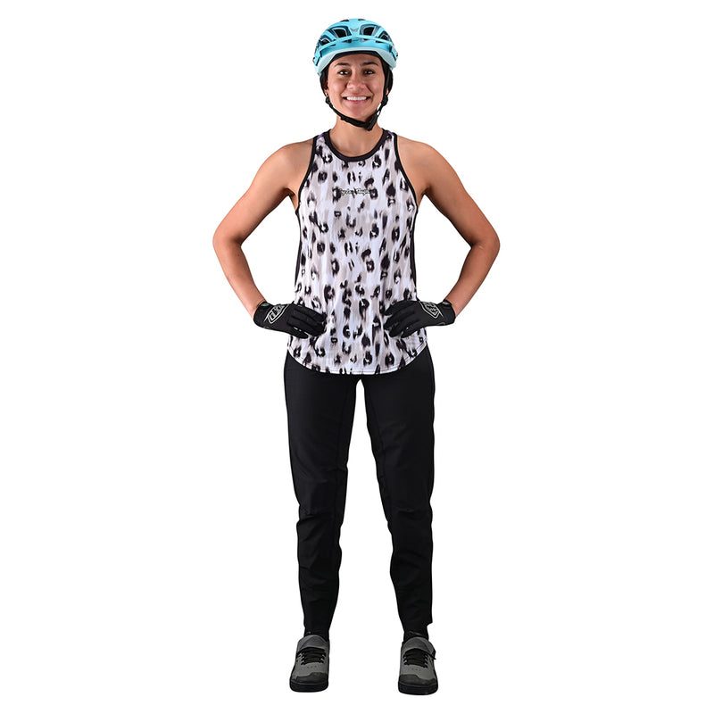 Wmns Luxe Tank Wild Cat White