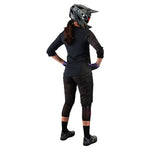 Womens Mischief Jersey Brushed Camo Army