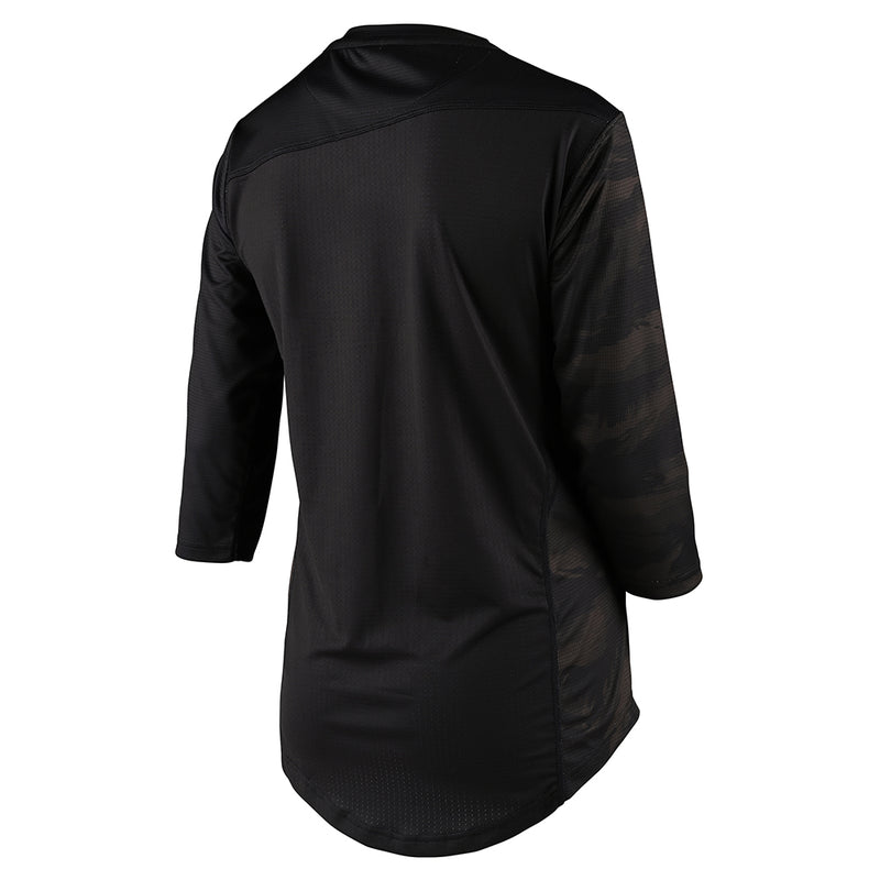 Womens Mischief Jersey Brushed Camo Army