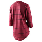 Womens Mischief Jersey Pinstripe Elderberry