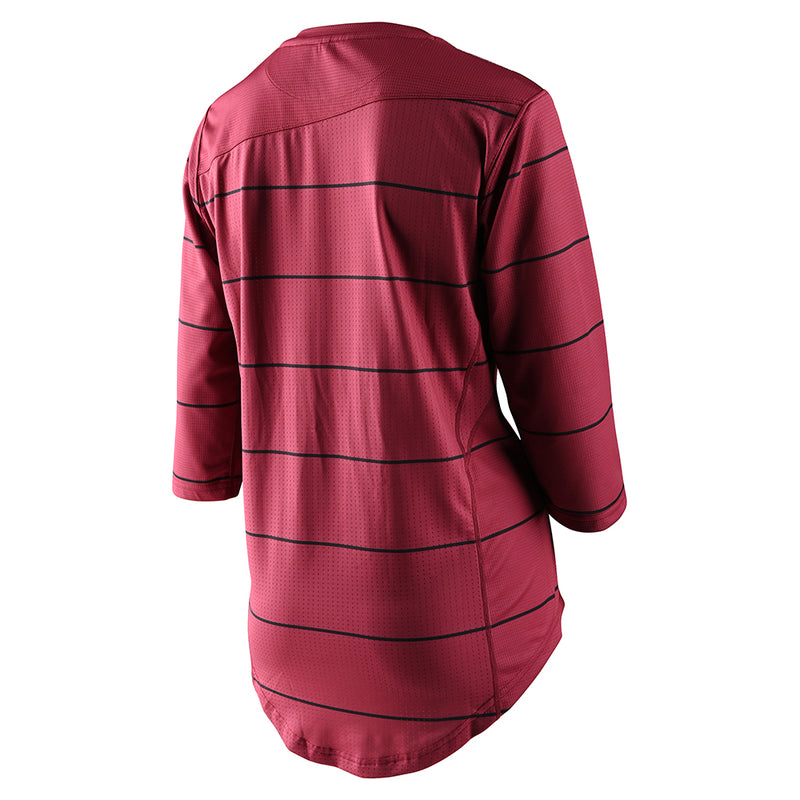 Womens Mischief Jersey Pinstripe Elderberry