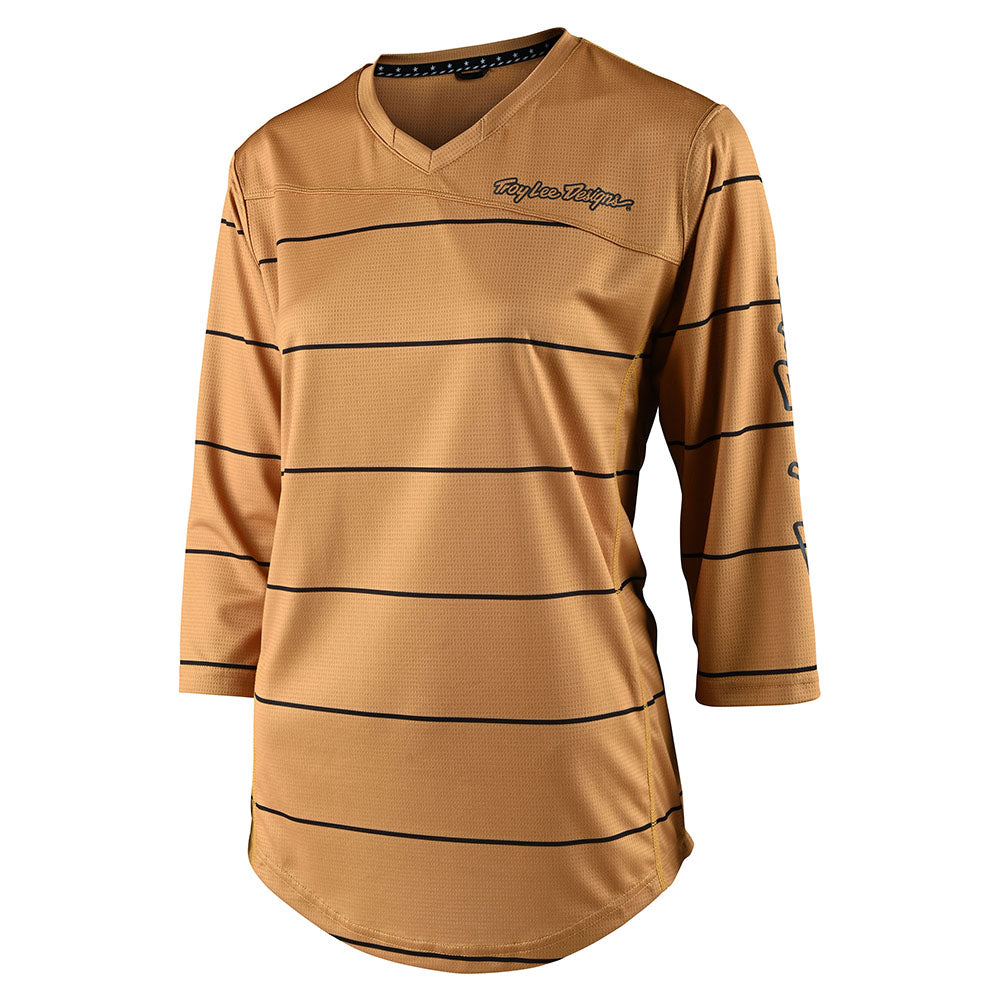 Womens Mischief Jersey Pinstripe Honey
