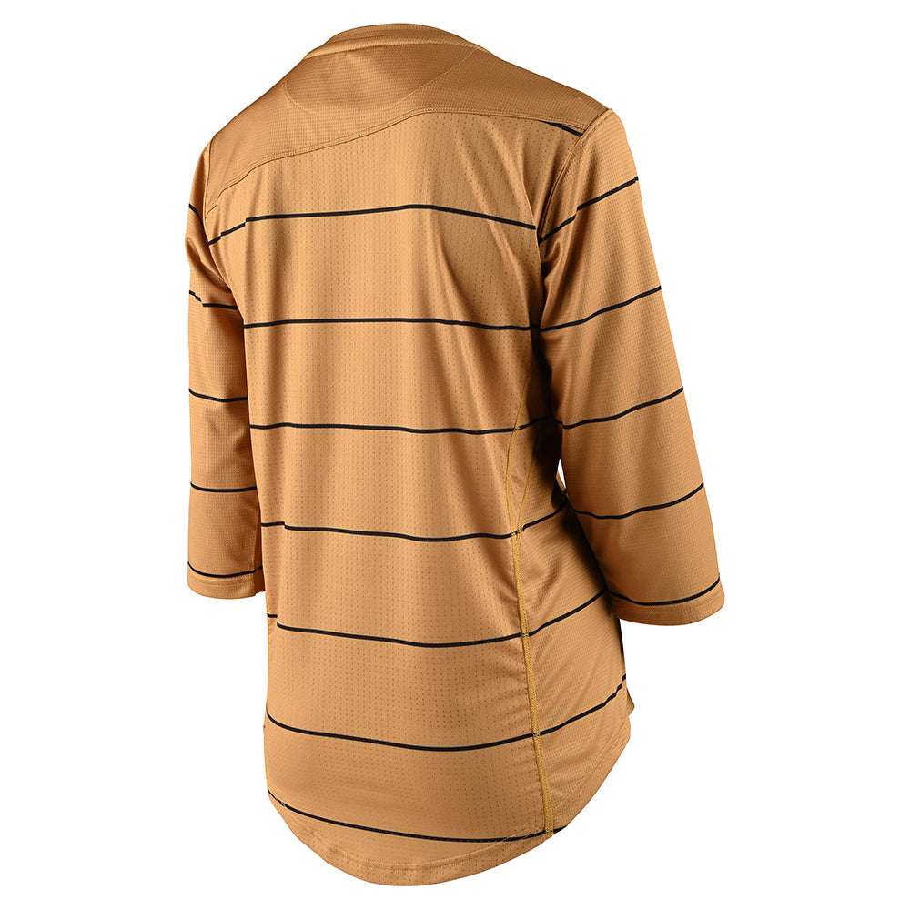 Womens Mischief Jersey Pinstripe Honey