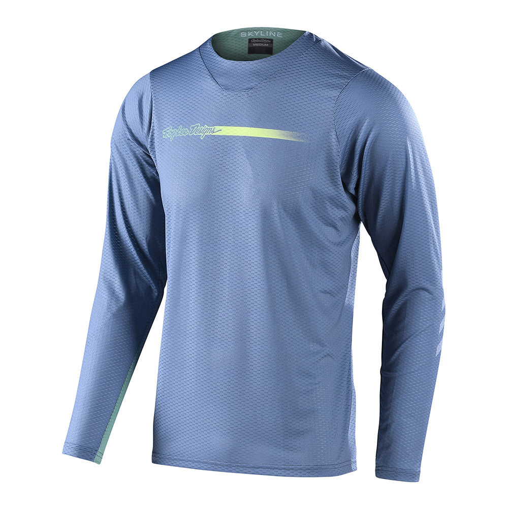 Maillot LS Skyline Air Channel Gris