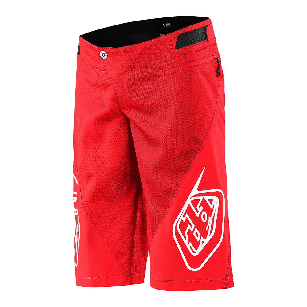 Sprint Short Solid Glo Red