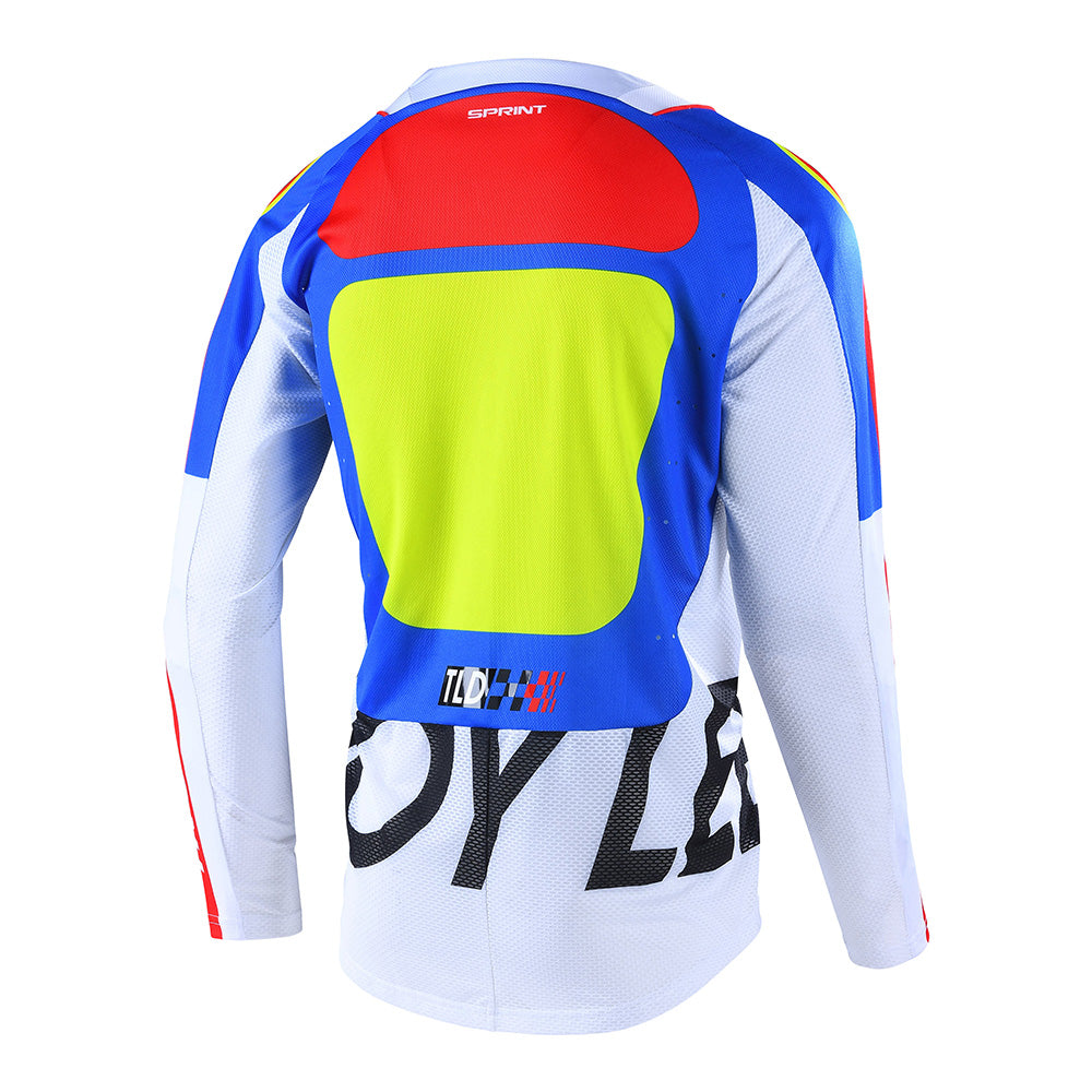 Youth Sprint Jersey Drop In White