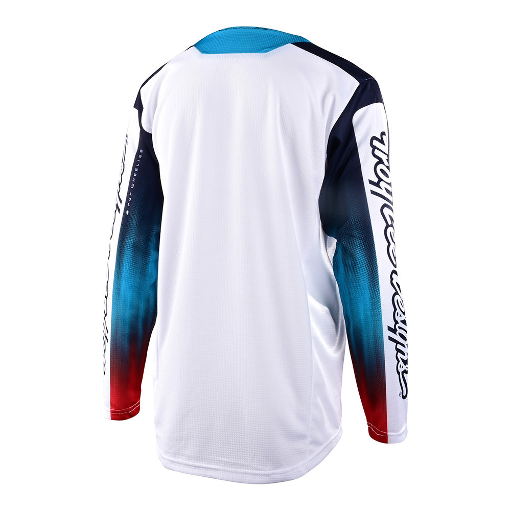 Youth Sprint Jersey Jet Fuel White