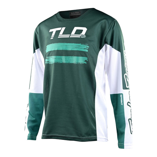 Maillot de sprint pour jeunes, coloris jungle/lierre
