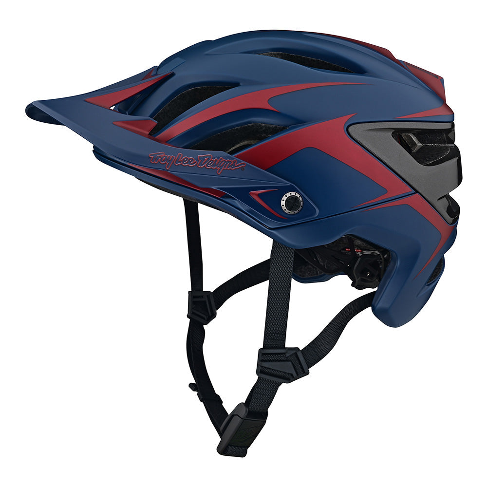 A3 Helmet W/MIPS Fang Dk Blue / Burgundy
