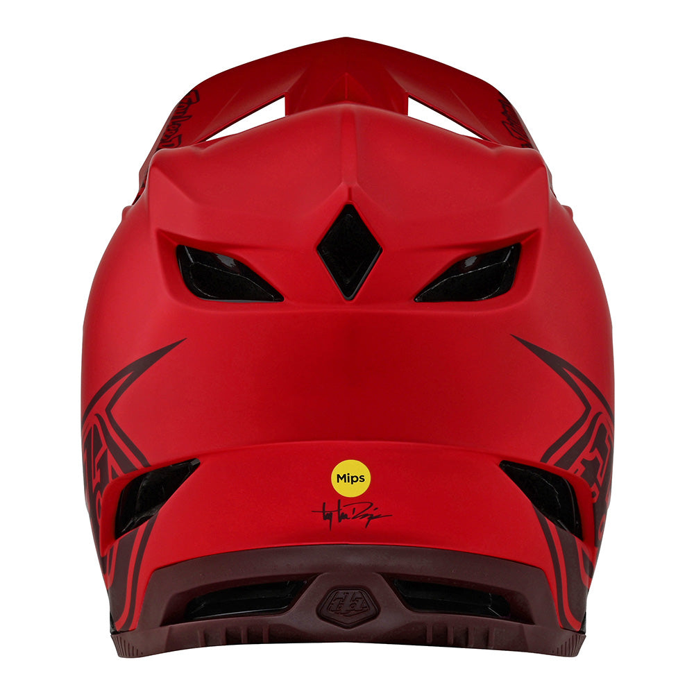 D4 Composite Helmet Stealth Red