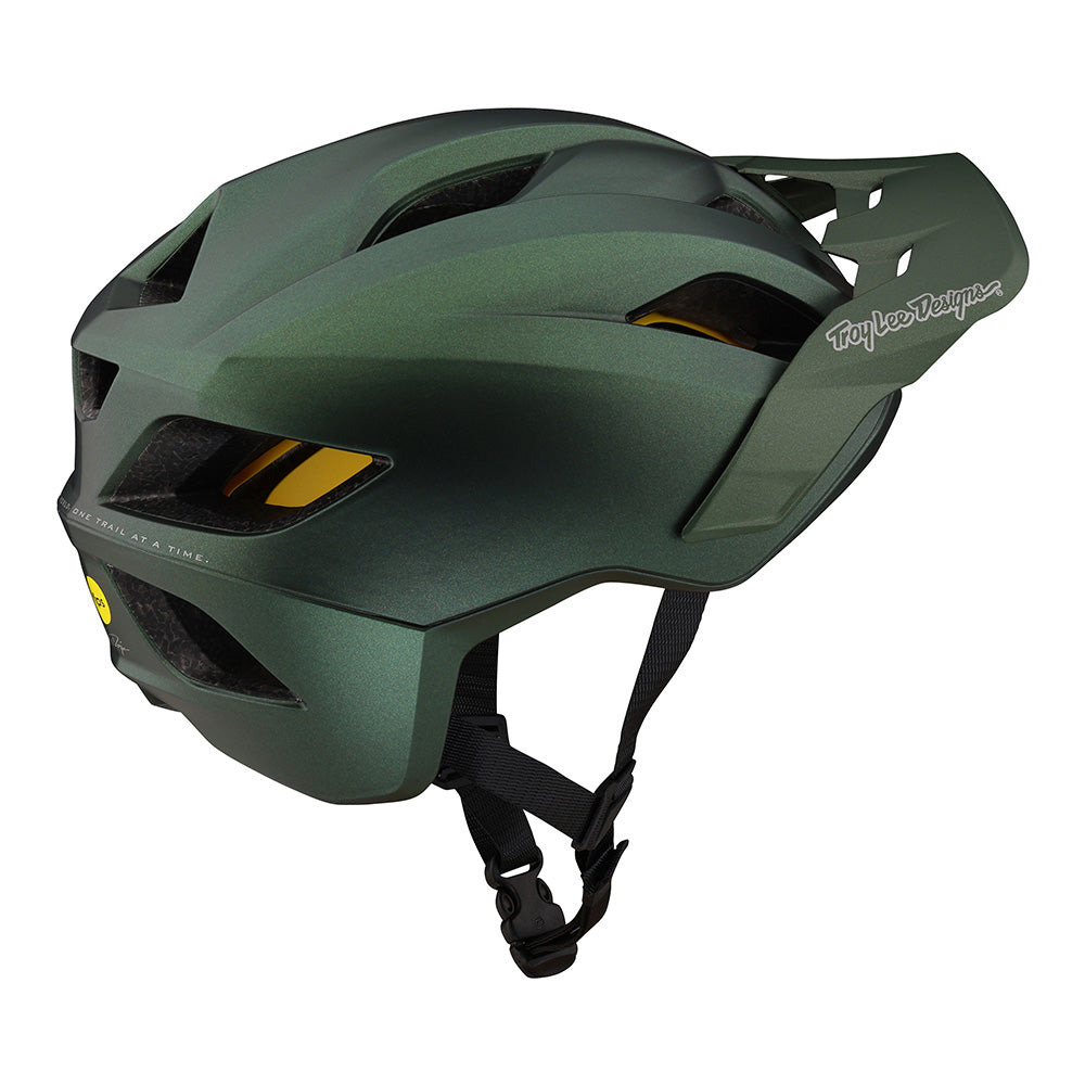 Flowline Helmet Orbit Forest Green
