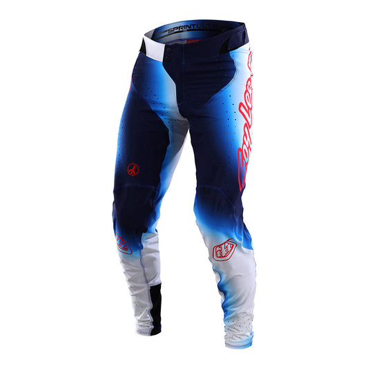 Pantalon Sprint Ultra Lucid Blanc / Bleu