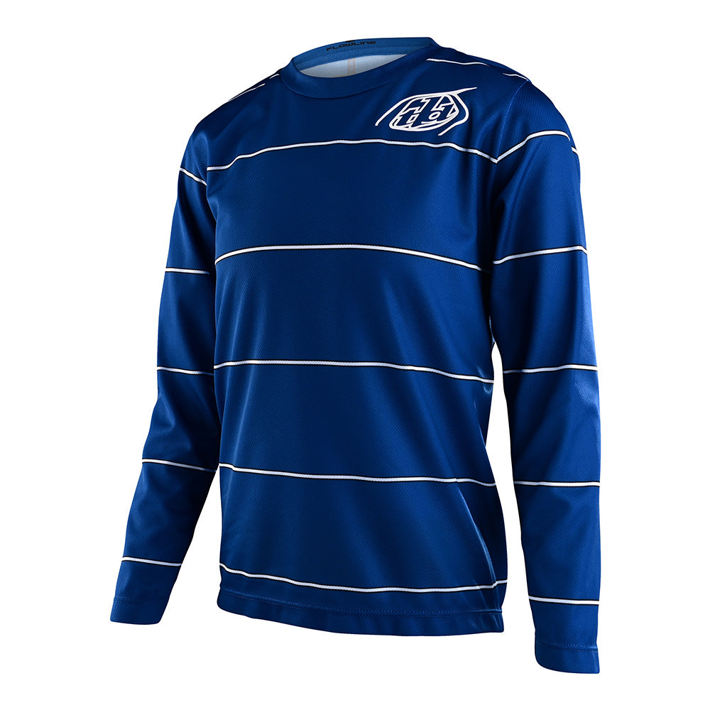 Maillot Youth Flowline LS Revert True Blue